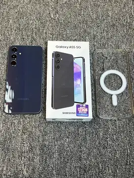 Samsung galaxy A55 5G 8/256gb resmi sein fullset original