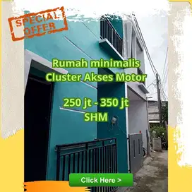 Rumah dijual di Jagakarsa Jaksel harga 270 juta cash only masuk motor