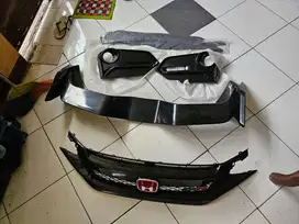 BODYKIT CIVIC TURBO TYPE R FULL DARI DEPAN SAMPAI BELAKANG DAN WINGS