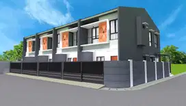 On progresss . 4 unit rumah dijual Panjang Jiwo Permai
