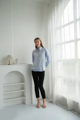 BLFwoman Atasan Kemeja Wanita Woman Top - Daisy Combo Top