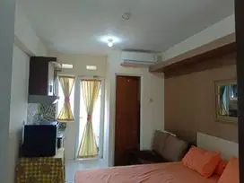 green pramuka studio full furnish tahunan icl IPL murah