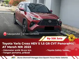 [ LOW KM ] Toyota Yaris Cross HEV S 1.5 GR CVT TSS AT 2023/2024