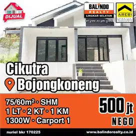 Sayap Cikutra Bandung, SHM, Jalan Lebar, New, Minimalis