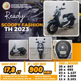 BISA CASH KREDIT HONDA NEW SCOOPY FASHION TH 2024 MULUS BERGARANSI