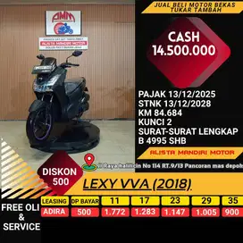 LEXY VVA TH 2018 PAJAK ON PLAT AJKSEL KREDIT DP 500