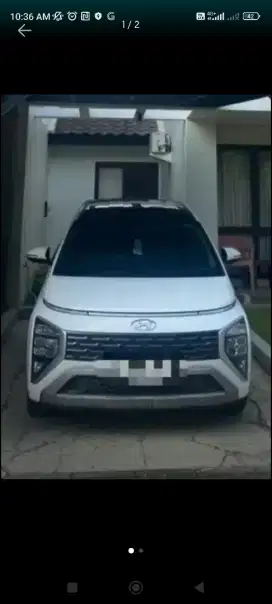 Hyundai Stargazer Prime Two Tone Putih 6P 2023
