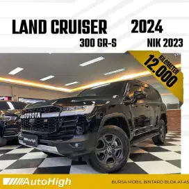 DP10% [Km12.000] Land Cruiser GR 2023 Black / VXR Reg 2025 #AUTOHIGH