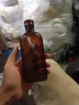 Botol pet coklat 250/200 ml