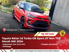 [ LOW KM 3RB ] Toyota Raize 1.0 Turbo GR Sport AT Merah NIK 2024/2025