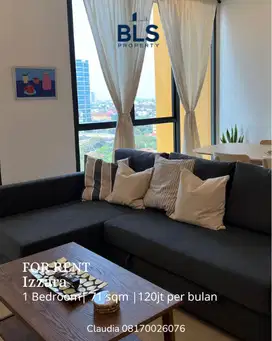 FOR RENT Apartement Izzara 1BR