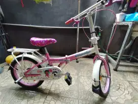 Sepeda lipat family 2.0 dora 16 inch
