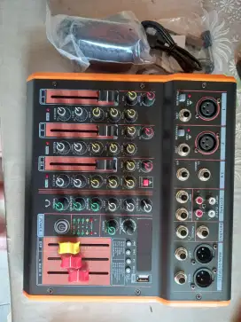 mixer audio 4 channel Bluetooth baru