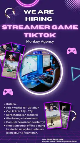 Live Streamer Game Tiktok