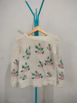 Sweater Rajut Fuzzy Gratis