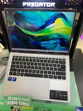 di jual acer swift go oled sfg 14 ultra 7 155H 32gb 1TB w11 + ohs