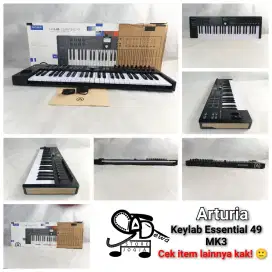 ARTURIA KEYLAB ESSENTIAL 49 MK3 MIDI CONTROLLER MKIII CONTROLER