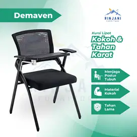 [GROSIR] Meja Lipat Kuliah Tipe DEMAVEN  - kursi lipat kuliah