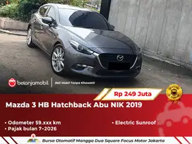 [ GARANSI 1TH ] Mazda3 Mazda 3 HB Hatchback Sunroof Abu 2019/2020