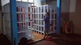 Rak besi rak gudang susun5