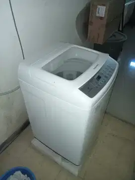 MESIN CUCI 1 TABUNG SAMSUNG WA 80H4000 TOP LOADING 8 KG DIAMOND DRUM