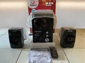Salon Speaker Aktif RINREI SR 878N 2.1CH Remote Subwoofer dan Surround