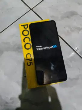 dijual POCO C75..baru buka segel 3 hari..