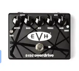 Pedal efek gitar MRX EVH 5150 Overdrive Preloved, Made ini USA,