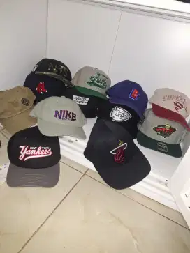 Topi/caps snapback baseball new era,nike,adidas,mitchell n ness