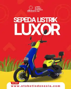 SEPEDA LISTRIK EXOTIC LUXOR ( CREDIT )