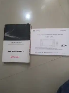 Buku pedoman mobil alphard 2010 - ke atas