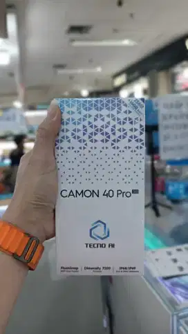 TECNO CAMON 40 PRO 5G RAM 8+8GB ROM 256GB NEW PROMO CASH DAN KREDIT