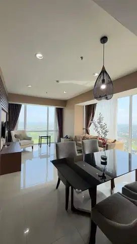 Disewakan Pertahun U Residence Tower 2 Furnished Golf View Bagus
