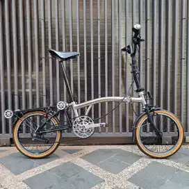 Brompton Nickel Black Edition 2017 upgrade