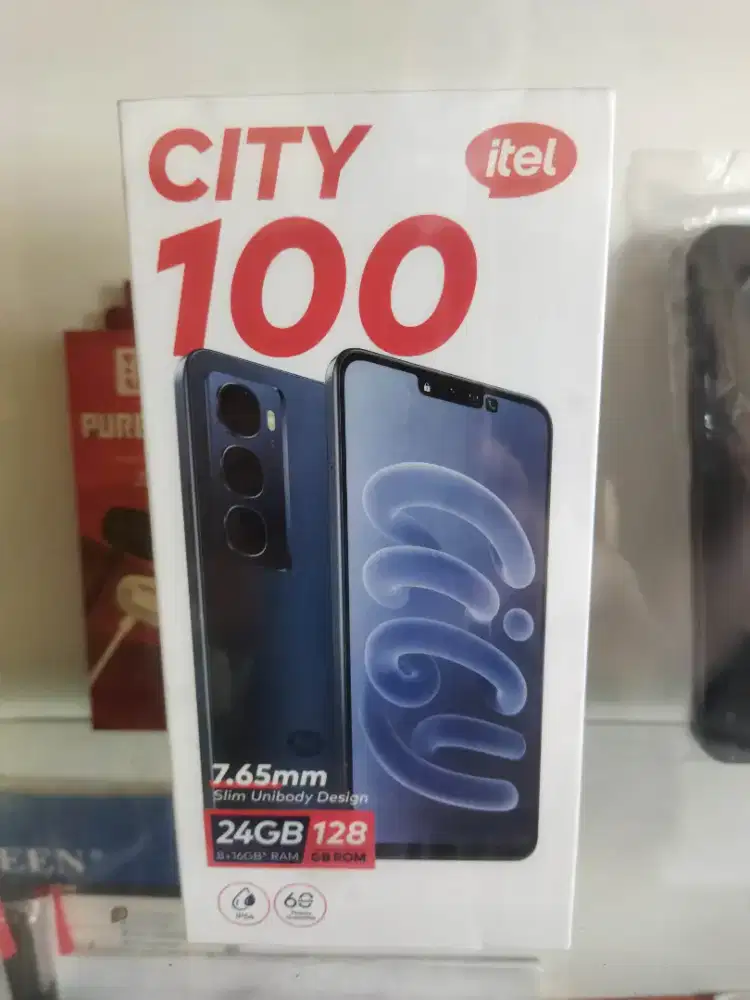 Infinix Itel City 100 Ram 24/128GB New Segel Garansi 1 Tahun