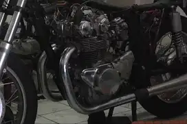 Engine Honda Twin CB450K0 Black Bomber Mesin Moge Classic 450cc