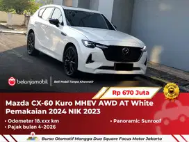 [ 4X4 ] Mazda CX60 CX 60 CX-60 Kuro MHEV AWD AT White 2023/2024