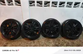 Velg + ban ring 16 (jazz) jual cepat