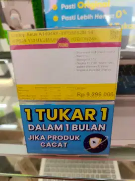 Kredit Laptop Asus cuma KTP aja