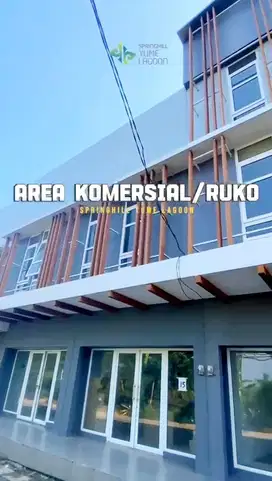 RUKO BARU 3 LT DI CISAUK TANGERANG SIAP USAHA DI AREA PERUMAHAN 18 HA