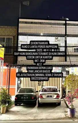 Sewa Ruko Rappocini Raya Poros Strategis