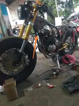 Mesin Scorpio lengkap BPKB