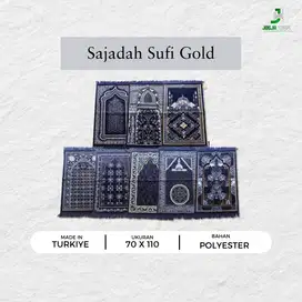 DK - Sajadah Sufi Gold UK 70x110