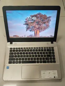 Dijual laptop Asus X441M ram 4GB DDR4 SSD 128GB Windows 11 siap pakai