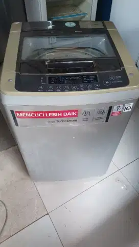 Mesin cuci otomatis LG inverter 9kg bagus gratis ongkir