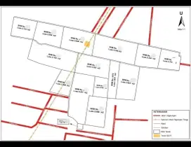 Tanah Luas 4,3Ha Harga dibawah NJO di Margasari Buah Batu Bandung