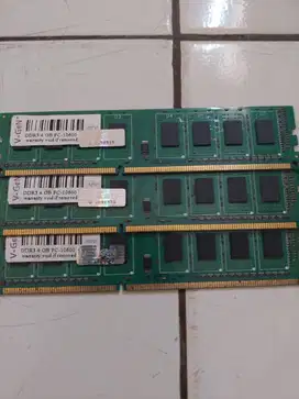 ram vgen ddr3 4gb pc 10600 lifetime garansi