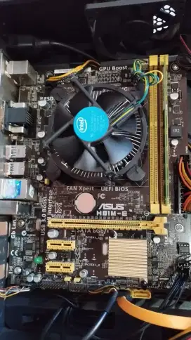 Motherboard ASuS H81 + i3 4170 + 8gb