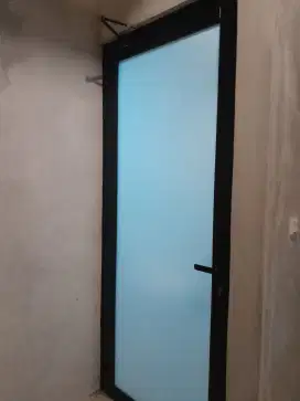 Sticker sandblast pekat