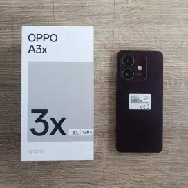 Oppo A3x 4 + 4 extended ram, memori 128gb garansi resmi